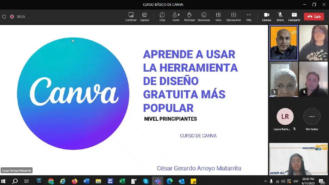capacitacion canvas
