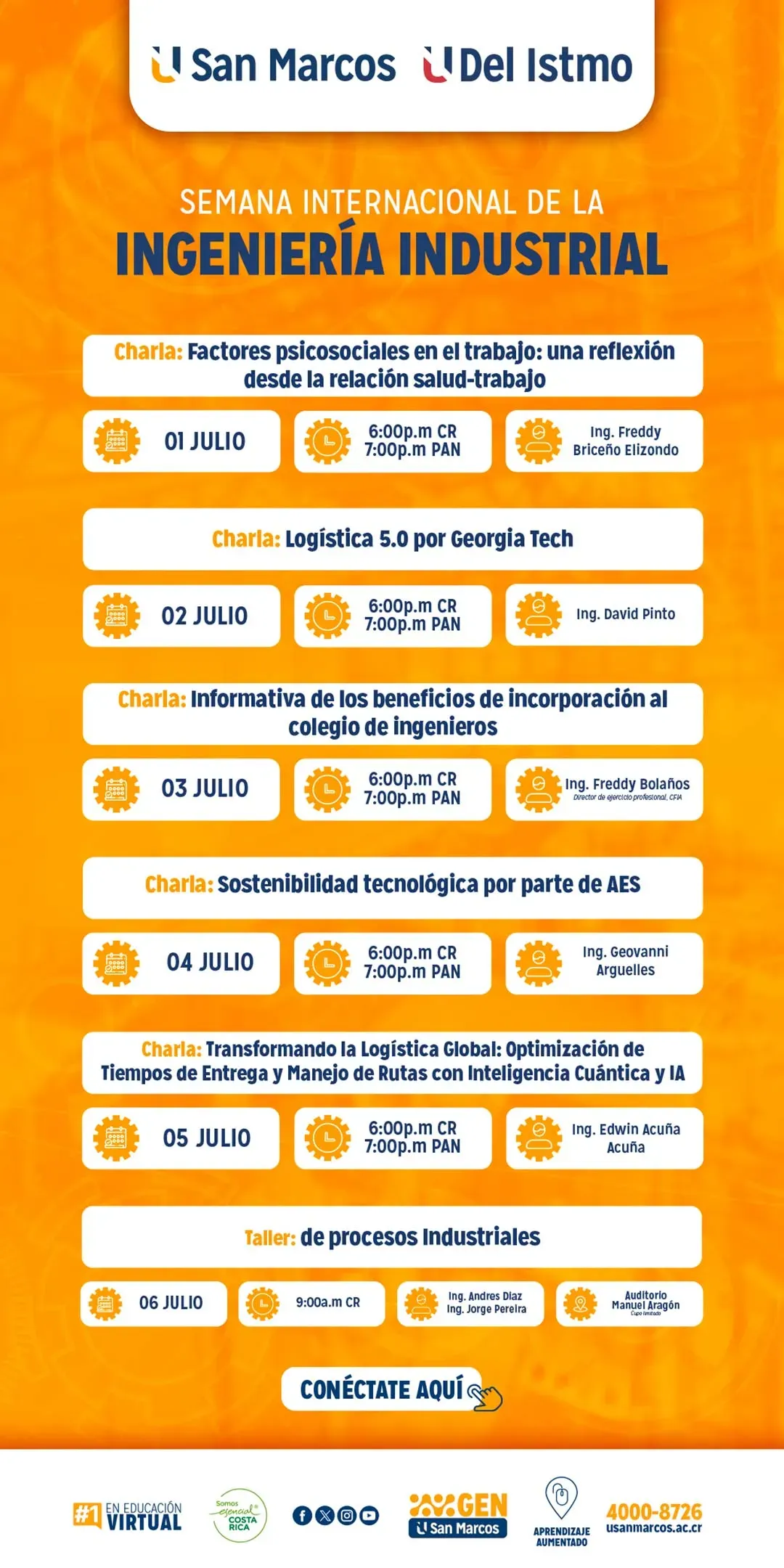 Congreso de Ingeniería Industrial, Julio del 2024