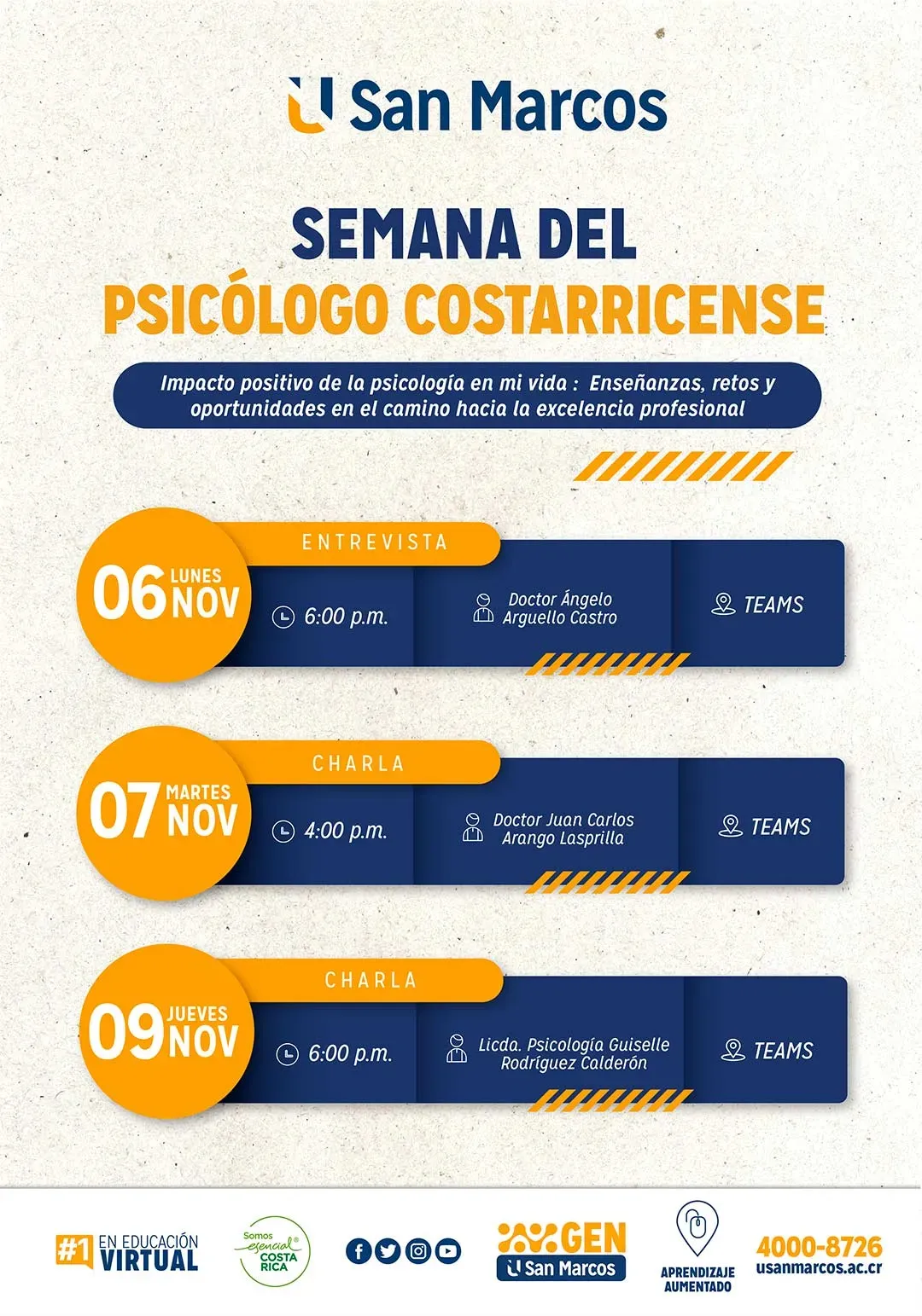 Semana del Psicólogo Costarricense
